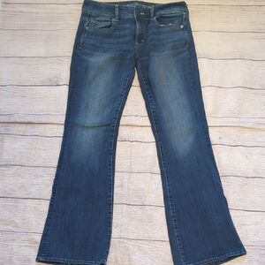 American Eagle Outfitters Dark Blue Boot Cut Jeans